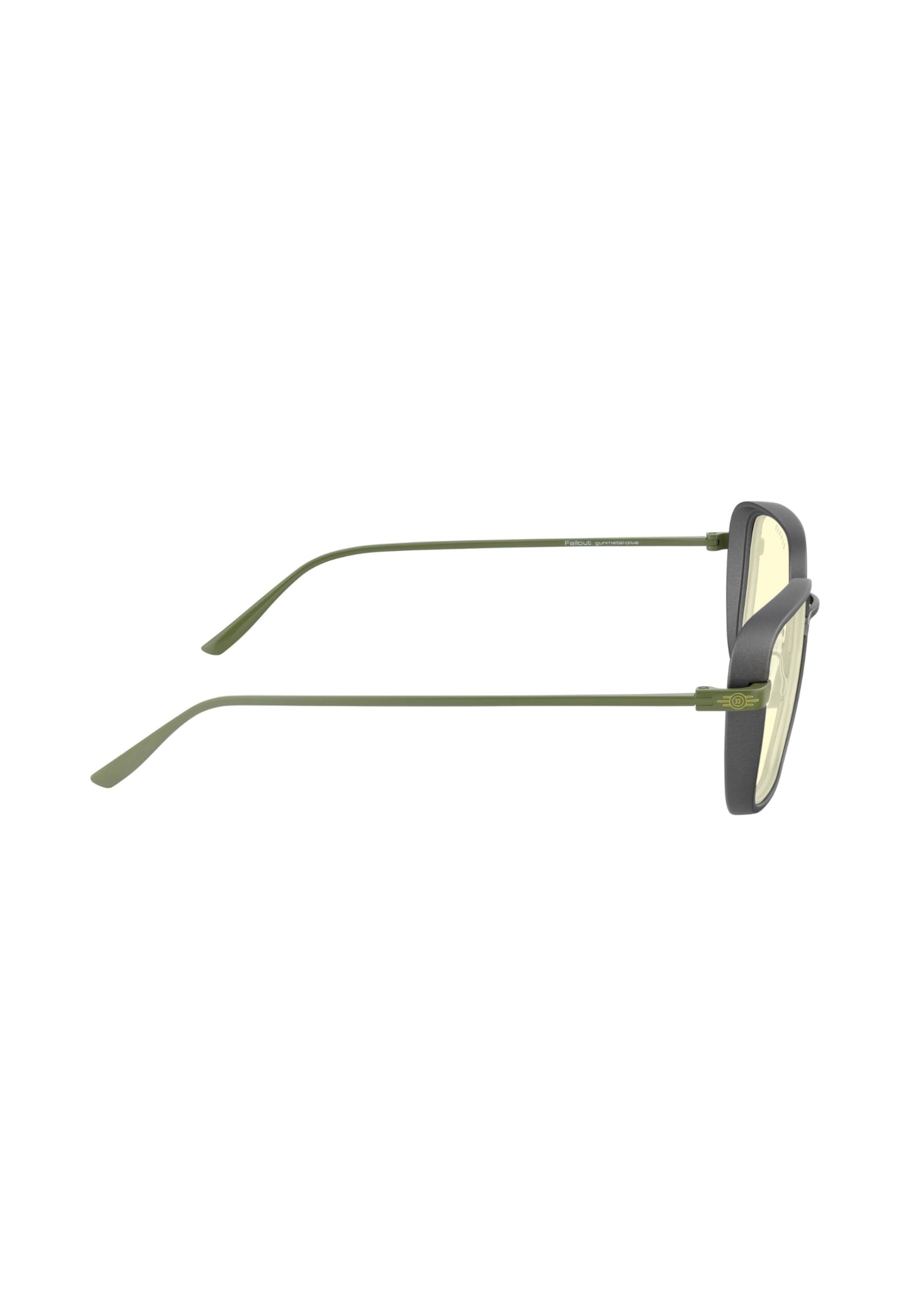 Fallout GUNNAR Gaming, Computer, Blue Light Blocking Glasses – Exclusive Vault 33 Glasses – Patented Performance Lens Technology - Amber Tint