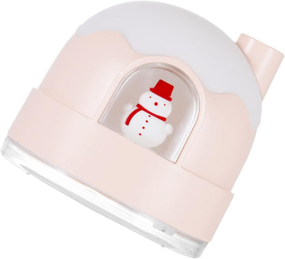Cool Mist Humidifier with Night Light, Quiet Ultrasound Humidifiers for Bedroom, Auto Shut Off Cute Snowhouse Design
