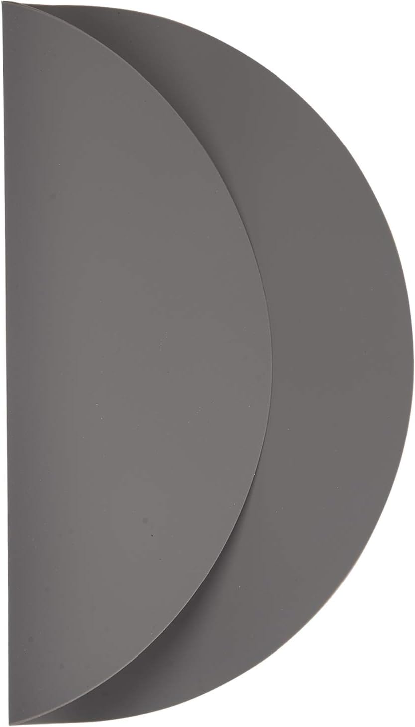 12" Silicone Microwave Multi-Mat, Non-Stick Heat Resistant Oven Mat - 2 Pack in Gray