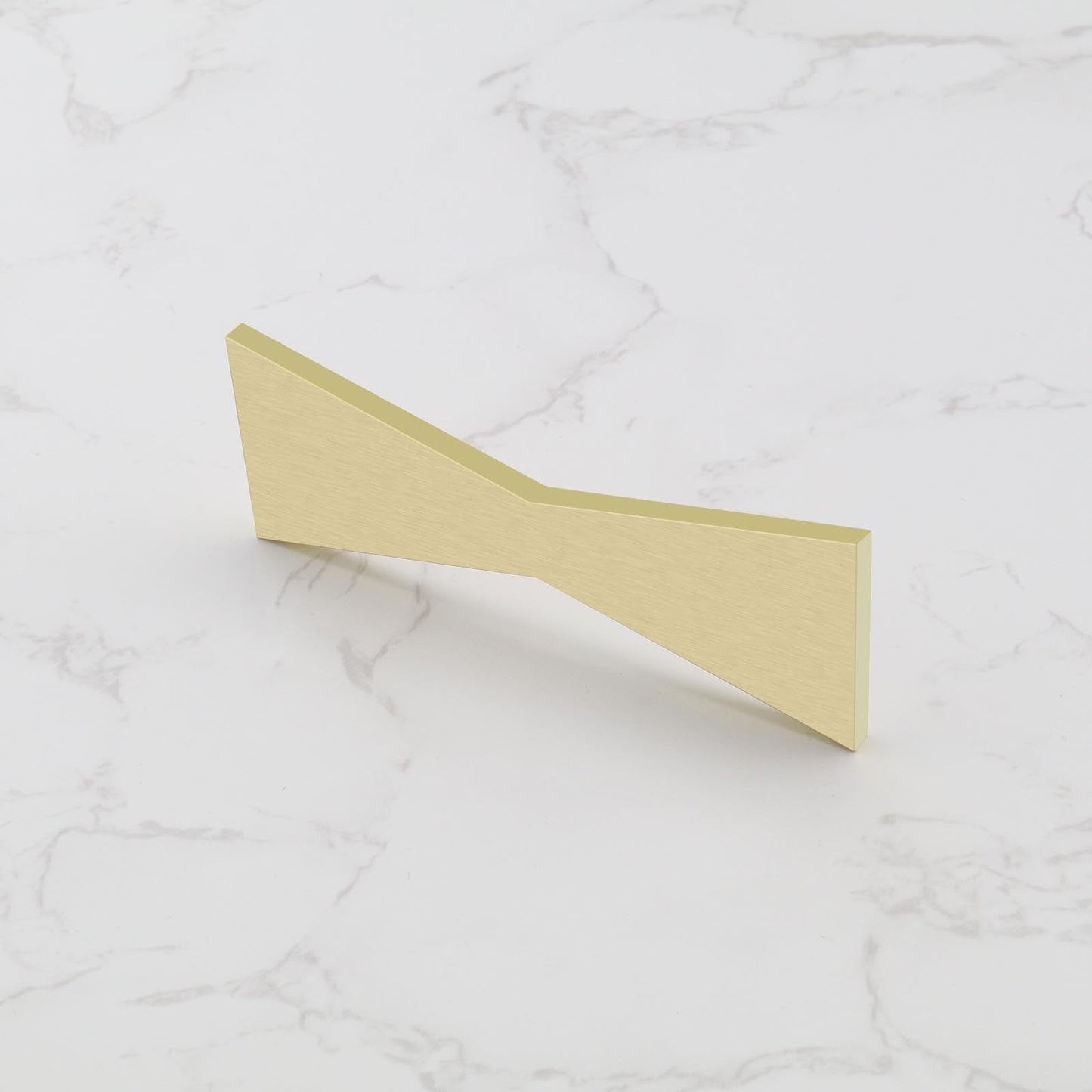 Create idea Solid Brass Bow Tie 100mmx38mmx4mm Slot Cutting Wood Bow Tie Professional Butterfly Inlay,Bowtie Inlay,Butterfly Inlay,For Bowtie Inlay Wood Working, HP736-CW