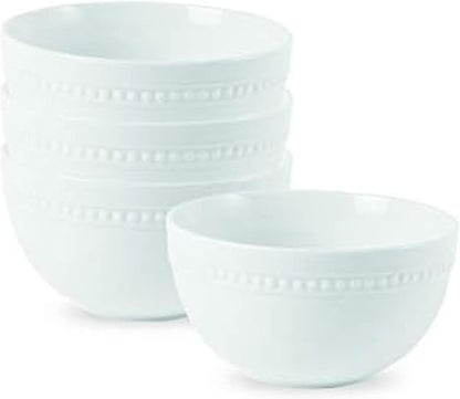 26 Everyday White Ounce Porcelain Soup Cereal Bowls
