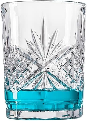 Godinger Bathroom Tumbler Cup Glass, Water Glass, Toothbrush Holder, Dublin Crystal Collection, 7oz
