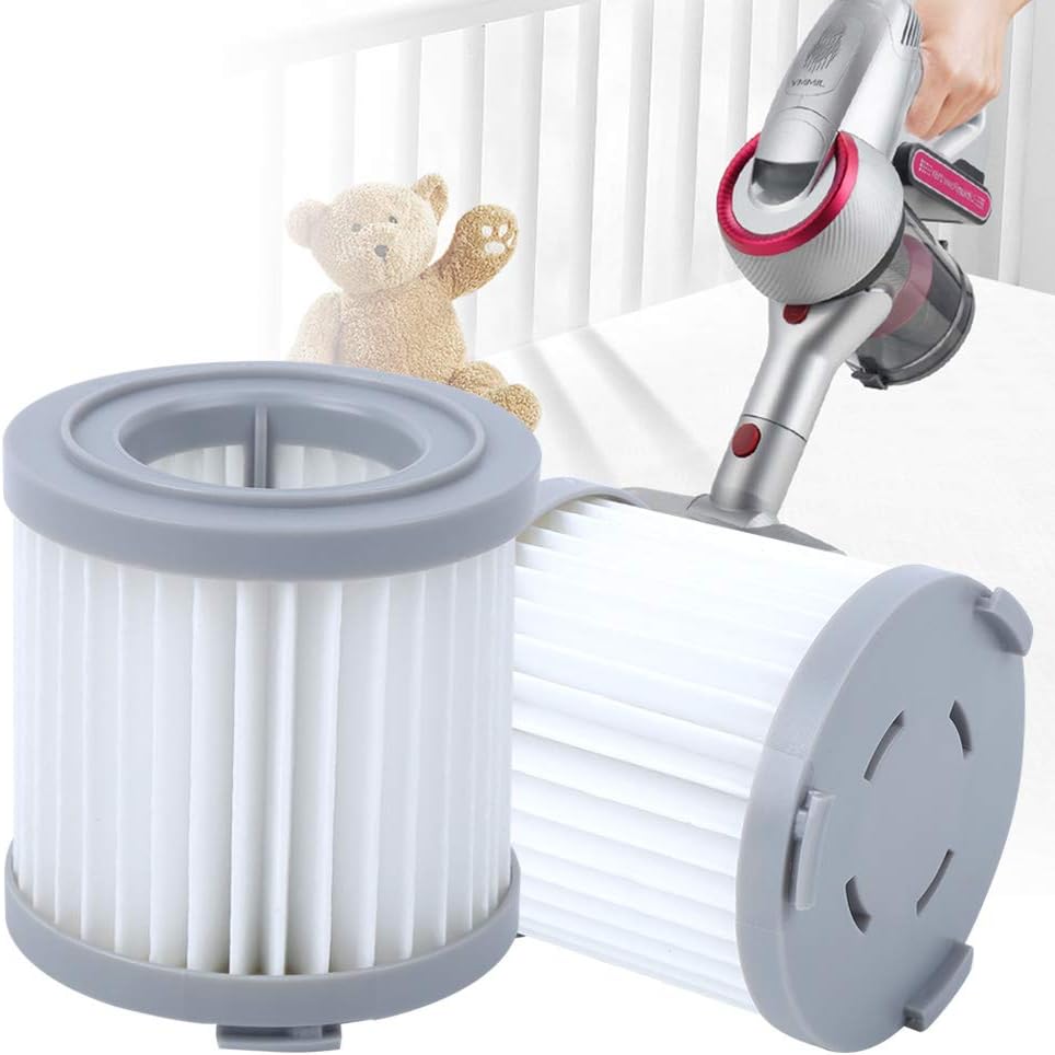 Replacement Filter, Easy to Install Vacuum Cleaner Accessory, 2.5x2.5x2.5in