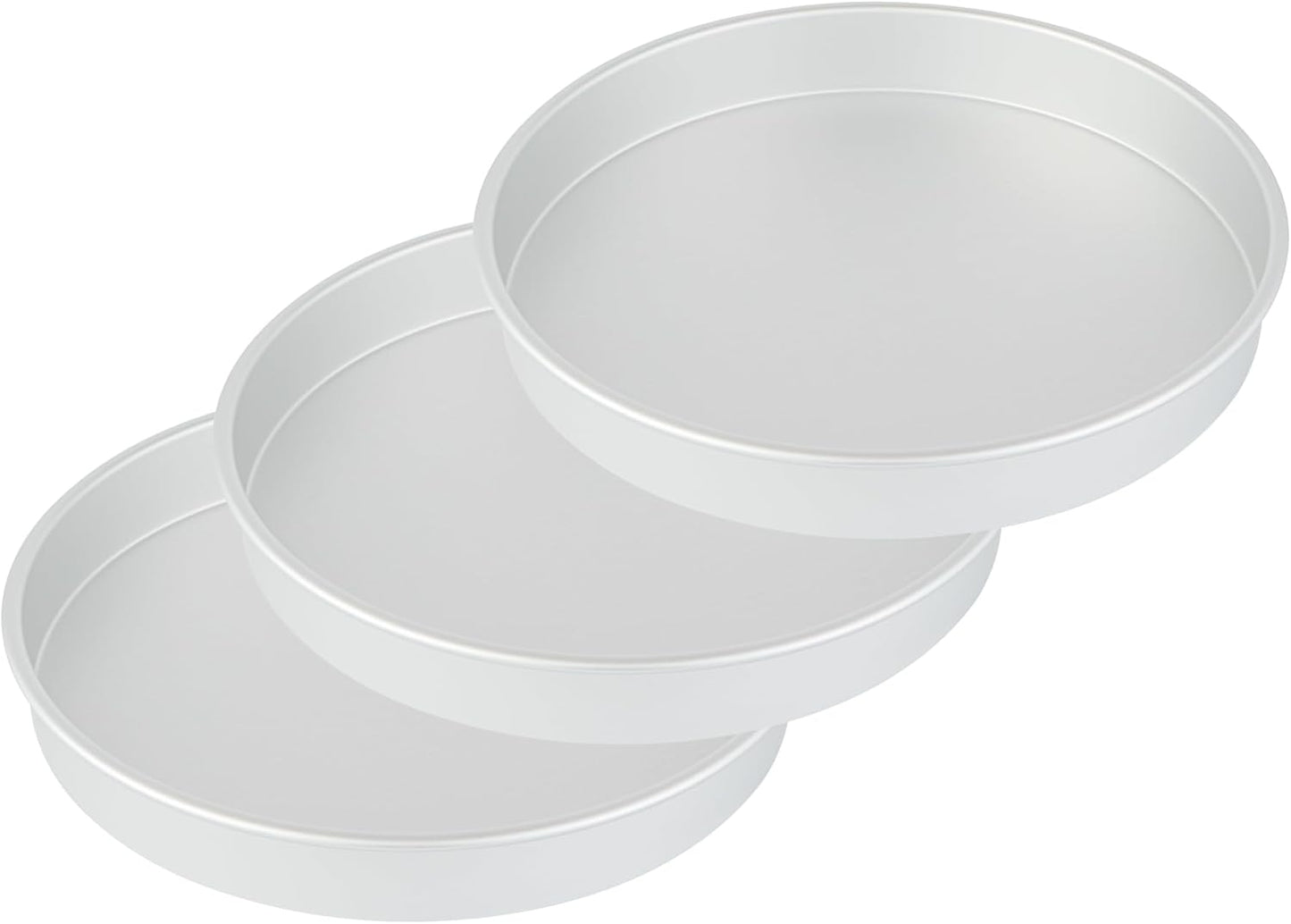 Restaurantware-Met Lux 14 x 2 Inch Round Cake Pan - Straight-Sided Baking Tin, Oven-Ready & Freezable