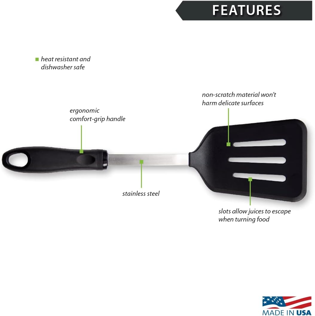 RADA 13 Non-Scratch Slotted Turner