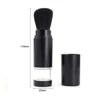 6PCS/Set Embossing Powder Brush with Cap Craft Painting Glitters Powder Brush Soft Bristles Handle Tool 5 Colors 304 Stainless Steel Craft Spoons Setfor DIY Scrapbooking Paper Cards Making