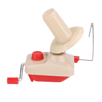 WGFOIP Thread Ball Winder, Hand Operated Plastic Metal Winders with Clip Table Design, Compact Yarn Winder for Knitting Sewing Projects