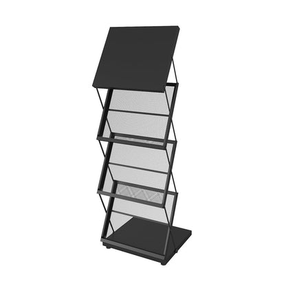 Kroey foldable brochure display stand,magazine holder for exhibition and trade show,Office magazine rack
