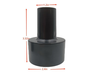 Plastic Vacuum Converter Reducer Attachments Fits Vacuum Cleaner， 1-3/8" to 1-1/4", 2-1/2" to 1-1/4", 1-1/4" to 1-3/8" to 1-1/2"（6 Pieces）
