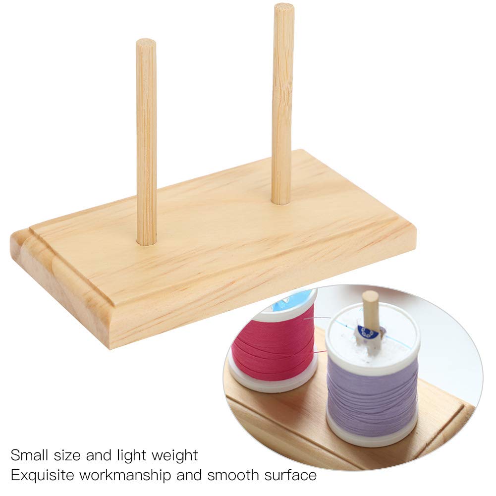 Wooden Bobbin Holder Thread Spool Stand Organizer, Very Useful Tool for Sewing and Embroidery, Craft Tool, Spool Stand, Adjustable Spools