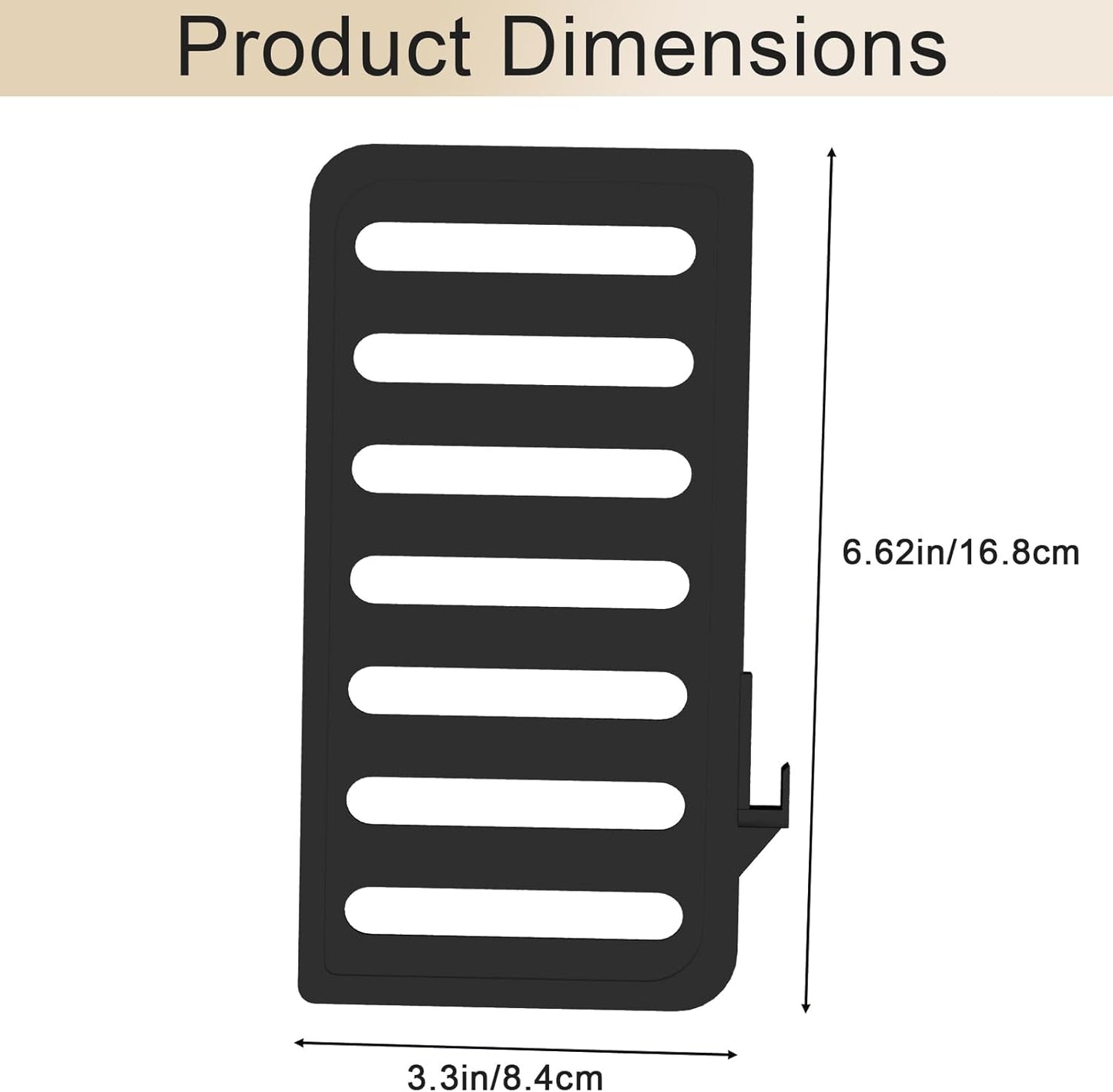 1 GREATMEET Shoe Rack Divider, Anti-tip Shoe Organizer Dividers Entryway, Shoe Cabinets Dividers, Piece
