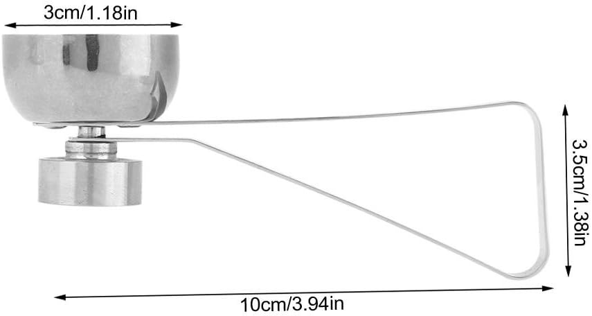 Fdit Egg Topper Cutter - Stainless Steel Eggshell Opener for Soft or Hard Boiled Eggs