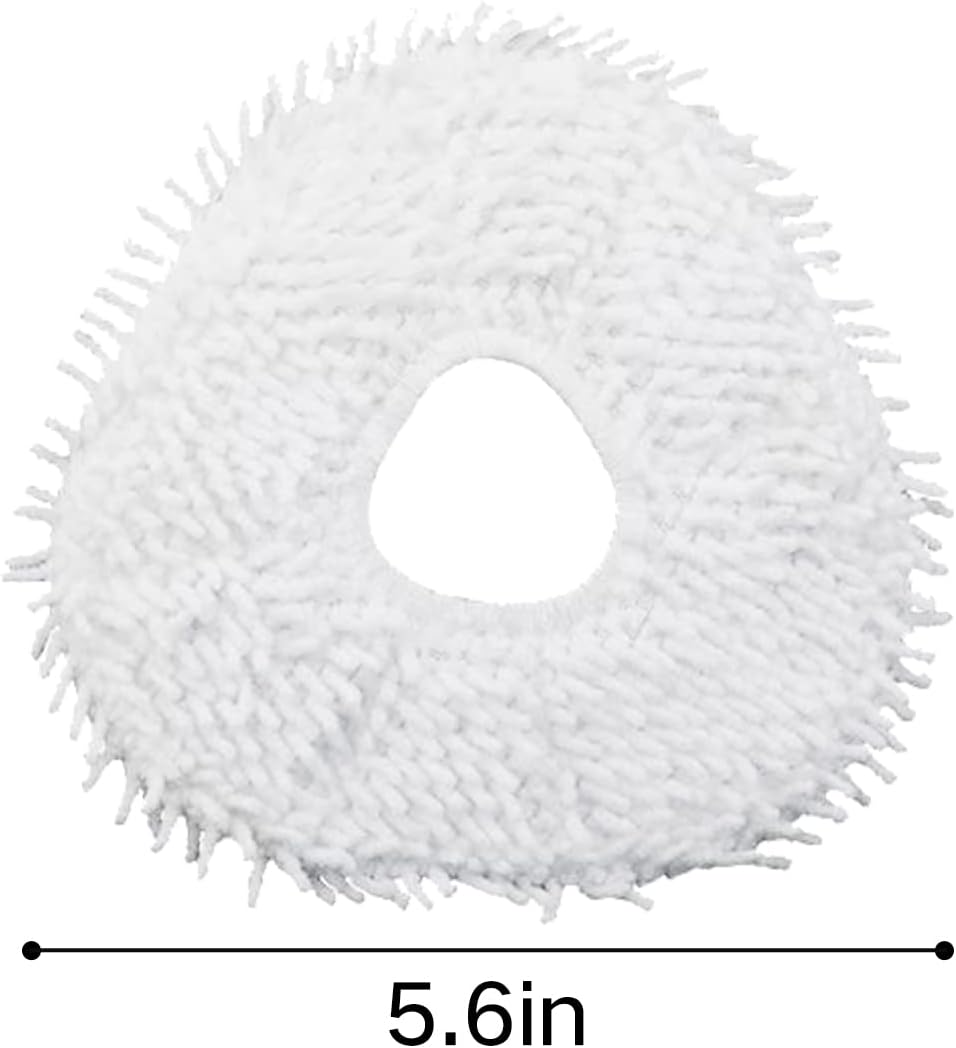 Reusable Mop Cloth for Robot Sweeping - Narwal T10 Accessories Parts Microfiber X4 Mop (4)
