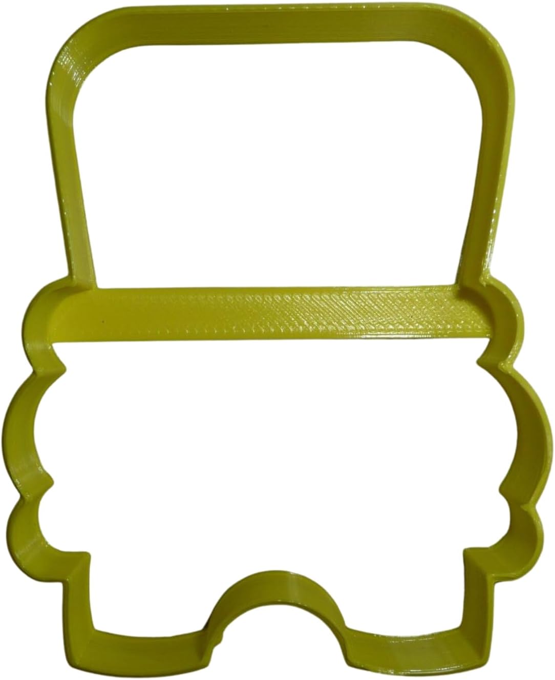 School Bus Cookie Cutter, 1 Piece, Yellow, Made in USA