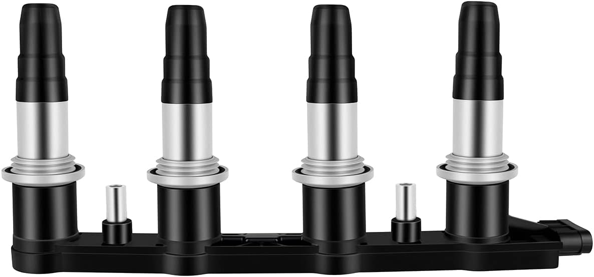 ECCPP 3 ignition coils with 3 iridium Spark Plugs,UF808,coils packs,for Smart Fortwo 2016-2017 0.9L‎224332428R,UF-808