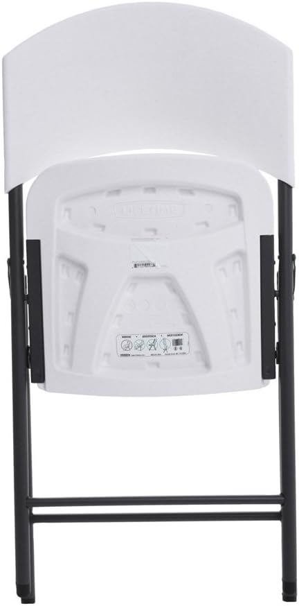 Contoured Folding Chair by Lifetime Products, White