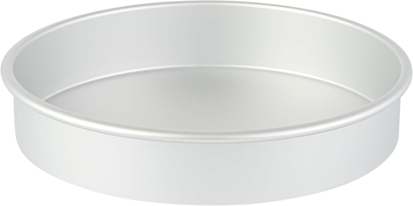 Restaurantware-Met Lux 10 x 2 Inch Straight-Sided Baking Tin, Round Cake Pan for Layer Birthday Cake