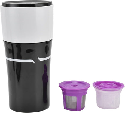 TOPINCN Coffee Maker, Outdoor Coffee Pot Machine, Cold Brew Travel Drip Filter Coffee Machine, Portable Hand Pour 450Ml
