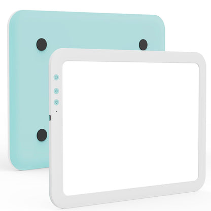 TOHETO A4 Rechargeable Led Super Bright Light Pad Powered by 3500mAh Lithium Battery for Weeding Vinyl Tool, Portable Wireless Light Board/Box for Tracing, Diamond Painting, Sketching & Drawing