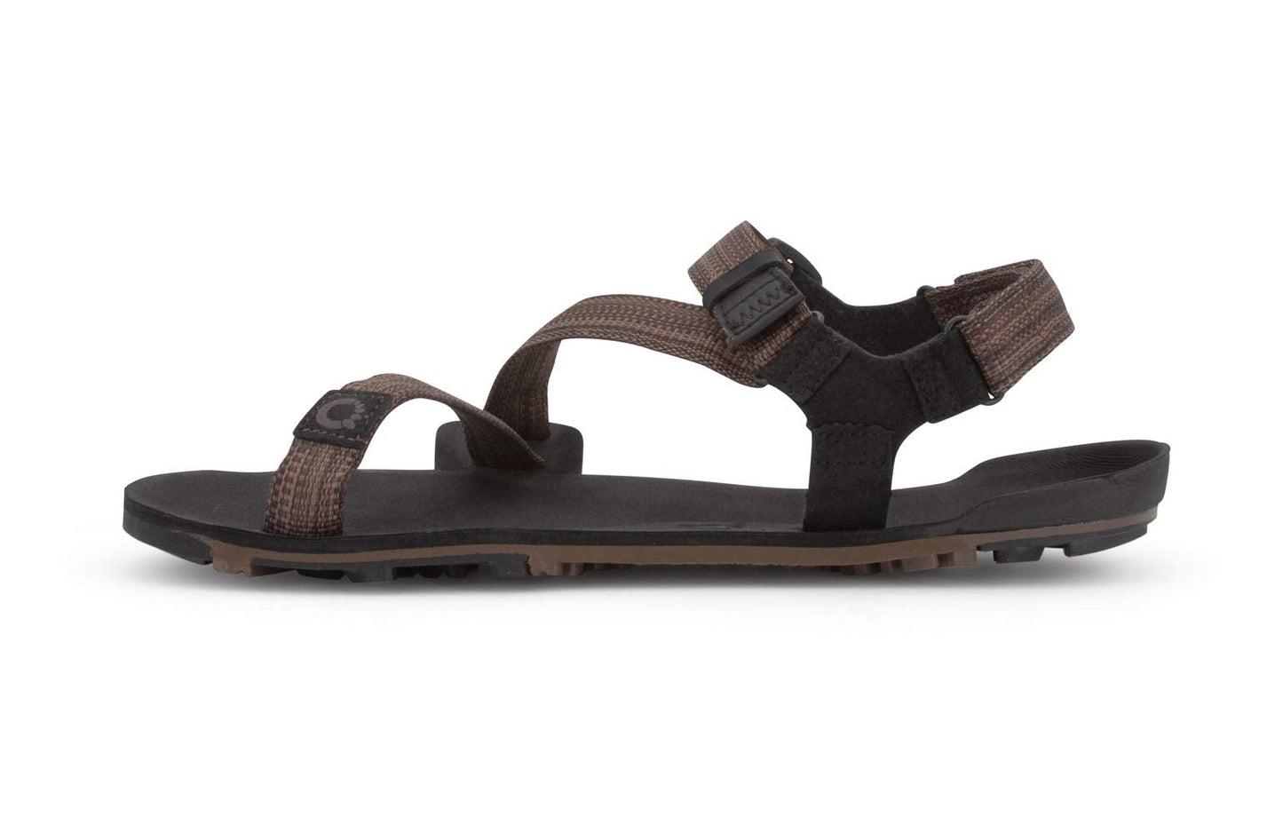 Xero Shoes Men's Z-Trail EV Barefoot Hiking Sandals, Multi-Brown, 12