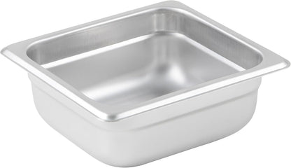 Winco Anti-Jamming Steam Pan, 1/6 by 2 1/2-Inch, 24-Gauge