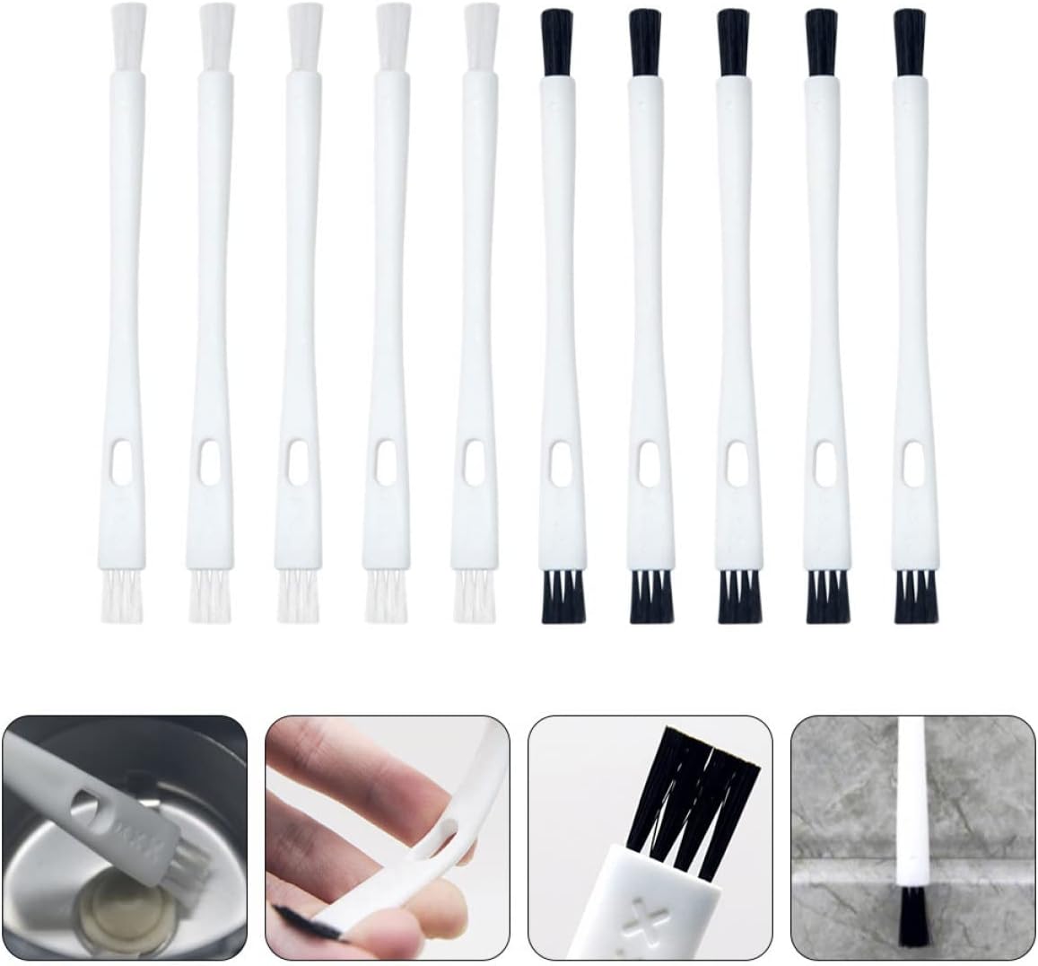 10pcs Razor Brush Cleaning Tool, Electric Shaver Brush, Coffee Grinder Brush, Small Cleaner Brush