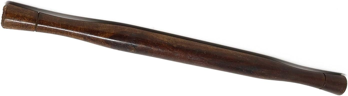 Wooden Belan Rolling Pin, Handmade in India, 14 Inch Long for Roti, Chapati, Paratha