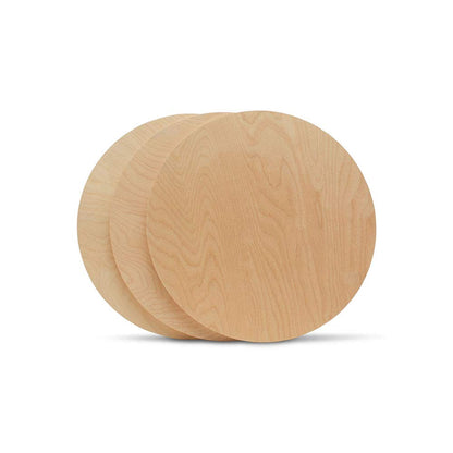 Wood Circles 10 inch 1/2 inch Thick, Unfinished Birch Plaques, Pack of 1 10 inch Wood Circle for Crafts and Blank Sign Rounds, by Woodpeckers