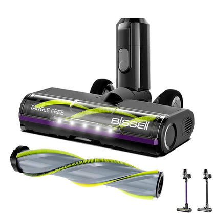 Selgo Replacement Nozzle LED & Brushroll for Bissell Cleanview XR Stick Vacuum Cleaners, Fits Models # 3789U, 3789, 3789X, 3797V, 3797, 3797W