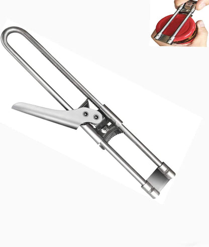 Master Opener Adjustable Jar & Bottle Opener, Multifunctional Stainless Steel Can Opener, Manual Kitchen Accessories