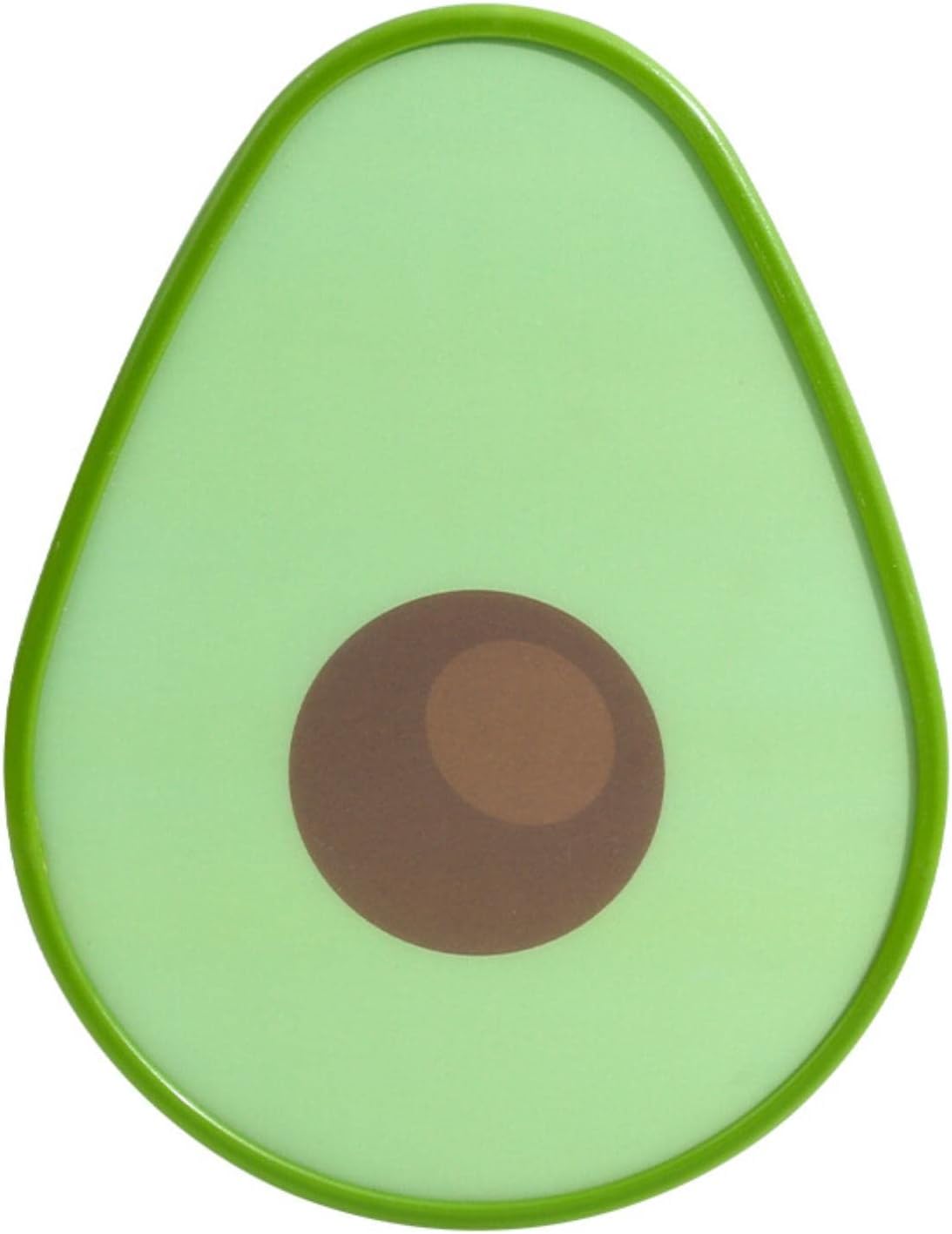 Chopping Board, Plastic Double-sided Avocado Shape Cutting Board, Food Safe PP Material for Kitchen