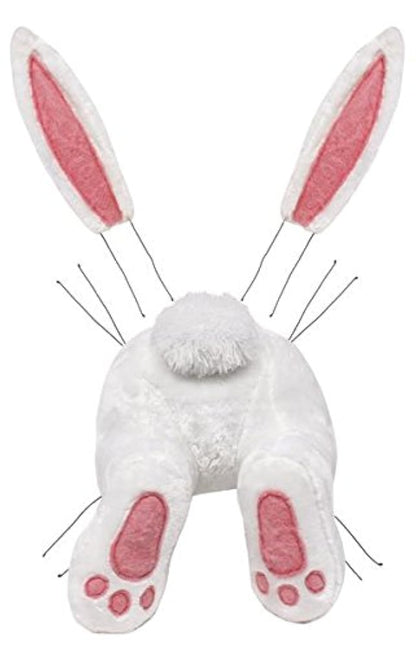 Craig Bachman 3-Piece Easter Bunny Wreath Decor Kit, 25-Inch Wired Bunny Ears and Bottom Set for Wreath Making, Easter Floral Components, HE7115