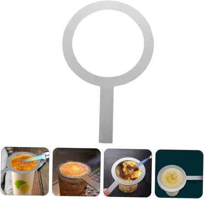 2 Pcs Milk Tea Baking Rings, Stainless Steel Protective Circle for Tea Cup Accessories
