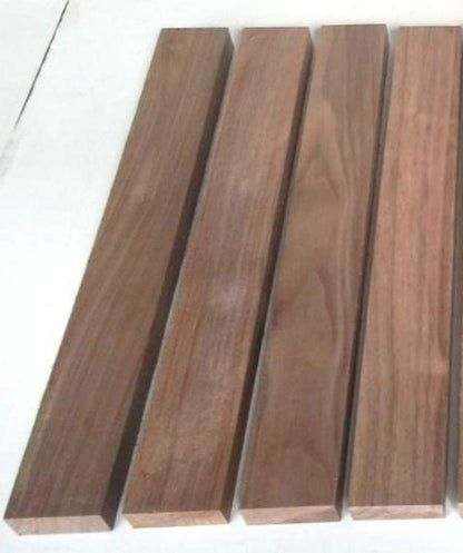 3/4” x 2” x 16” Combo of 6 Walnut 6 Cherry and 6 Hard Maple - 18 Boards