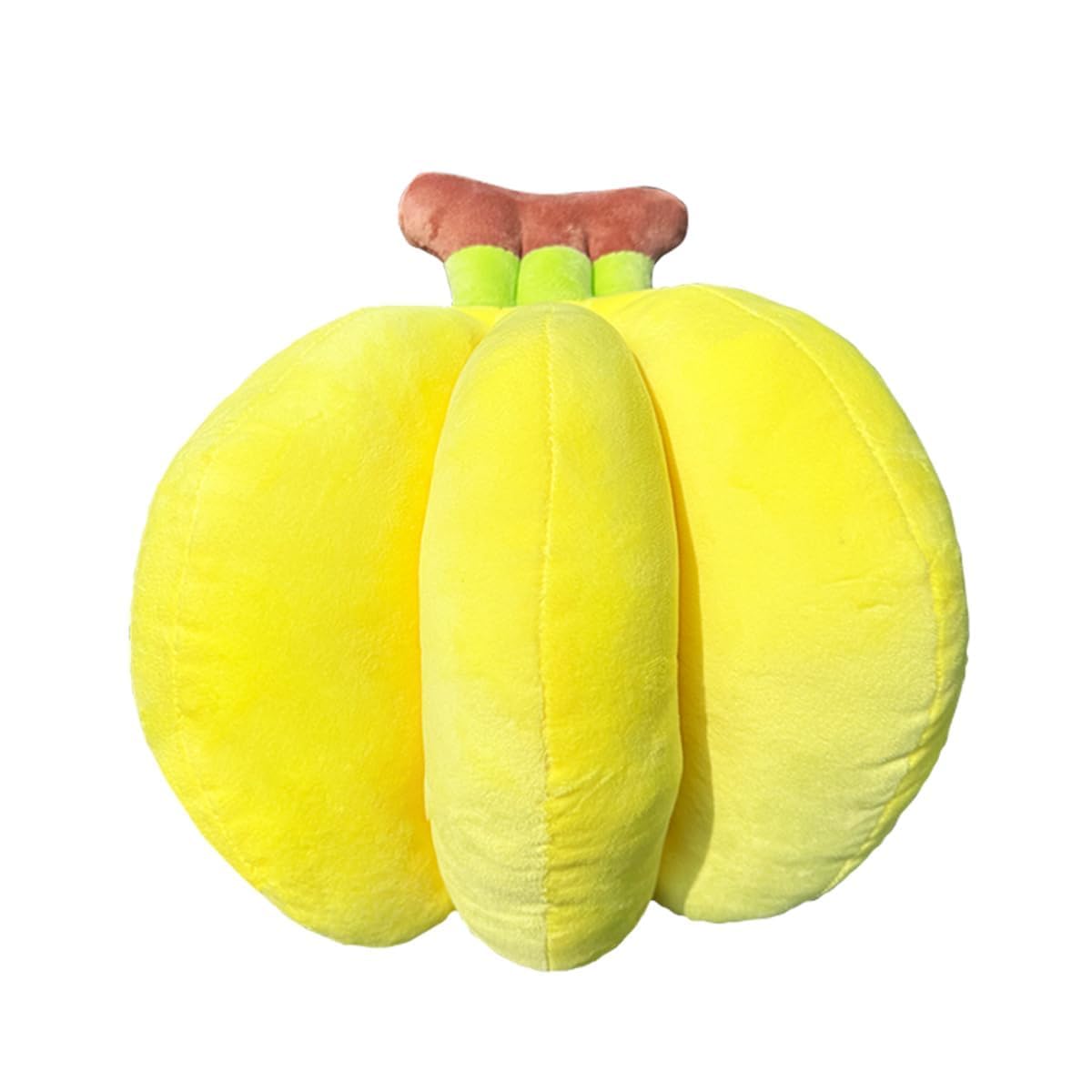 Hofun4U Banana Plush Pillow, A Bunch of Bananas Plush Stuffed Toy, Fruit Plushie Banana Hugging Pillow, Gift for Birthday, Valentine, Christmas (Yellow,17 inch)