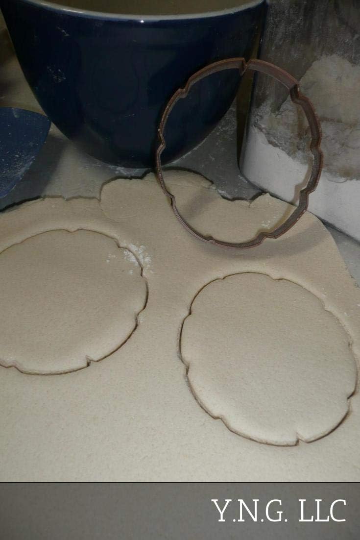 TREE LOG OUTLINE BARK WOOD GRAIN SLICE STUMP COOKIE CUTTER MADE IN USA PR2564