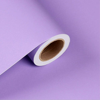 Solid Color Frosted Waterproof Wallpaper Shelf Drawer Liner, Self-Adhesive Cabinet Sticker 15.6 Inch by 98 Inch (Light