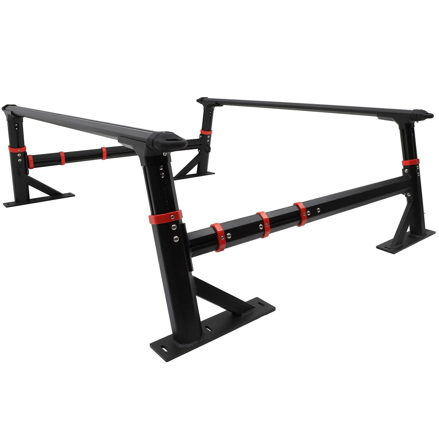 SCITOO Bed Rack Tacoma Cargo Carrier Cargo Rack System Compatible for Universal Pickup Truck Overland Rack Truck Bed Rack Cargo Carrier