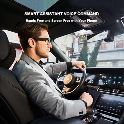 OhO Smart Glasses with Full HD Camera & Open Ear Bluetooth Speaker Headphone,Built in Memory,for Men Women