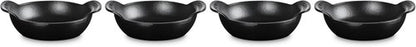 Le Creuset Enameled Cast Iron Mini Round Braiser Set - 3 Qt, Matte Black | Gourmet Cooking Essential
