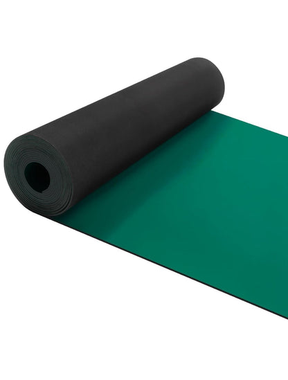 ESD Anti-Static Mat Roll - 23.7" x 118" High-Temperature Grounding Rubber Mat Desktop Use - Ideal Phone, PC, ESD-Sensitive Device Repair - Green