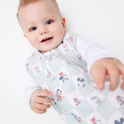 Copper Pearl Baby Sleep Sack, Mickey Mouse & Friends - 0.5 TOG Summer Wearable Blanket for 12-18 Months, Sleeveless Sleep Sack for Baby Boy or Girl