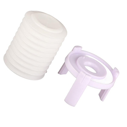 Boiled Egg Extractor Egg Shell Peeler and Remover Huller Portable Kitchen Tools Egg Shell Remover (WHITE)
