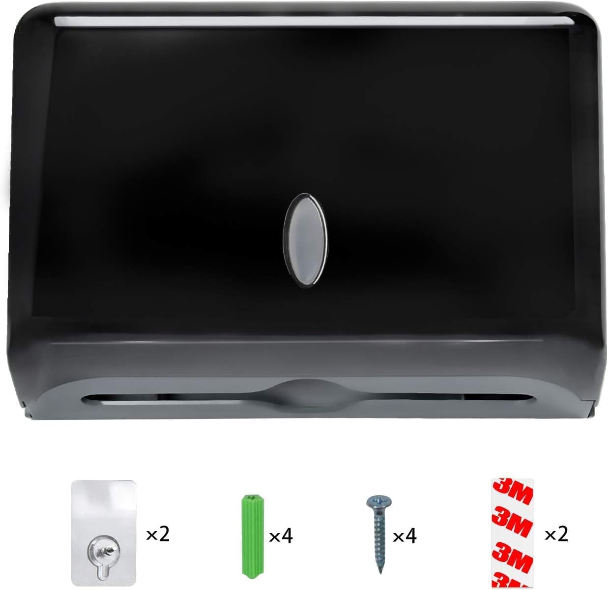 AIFUSI Commercial Paper Towel Dispensers, Toilet Tissue Dispensers Wall Mount Paper Towel Holder C-Fold/Multifold Paper