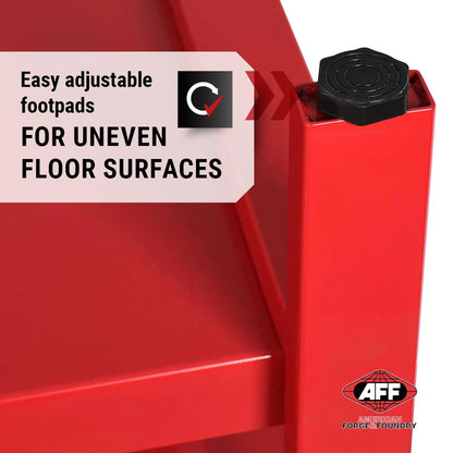 AFF Workbench - Heavy Duty Work Table with Storage Shelf - 1300 LB Capacity