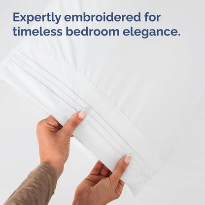 King Pillow Cases by [Brand Name] - Ultra Soft Hotel Quality Covers | Wrinkle-Free, Stain Resistant - 2 Piece Set - White
