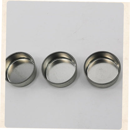 ULDIGI 10pcs Tealight Candle Tins Iron Candlestick Containers for DIY Crafts Skincare