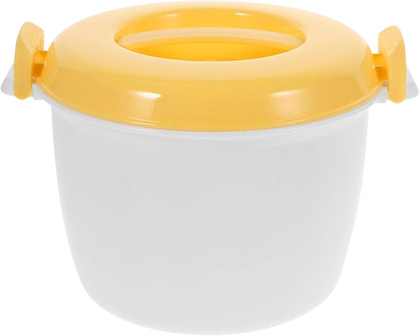 OSALADI Microwave Rice and Pasta Cooker - Dishwasher Safe Food Container for Vegetables and Soups