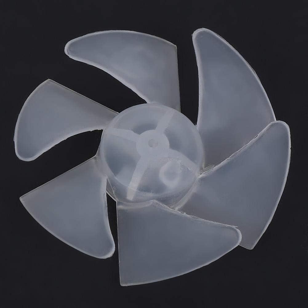 10Pcs Mini Plastic Fan Blades, Small Power Hair Dryer Fan Leaves Motor Accessories Replacement