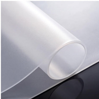 48” x 24”Silicone mat, Large Silicone Heat-Resistant mat, Kitchen countertop Non-Slip mat, Craft Table placemat.(Translucent)